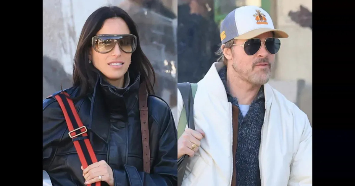 Брэда Питта впервые за долгое время засняли с девушкой Инес де Рамон