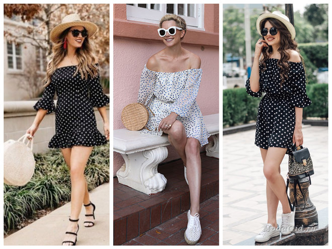 Модный горошек: как создать стильный образ с принтом Polka dot Модный горошек: как создать стильный образ с принтом Polka dot