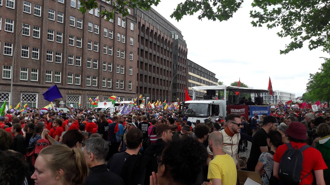 Участник митингов в Гамбурге рассказал о требованиях протестующих