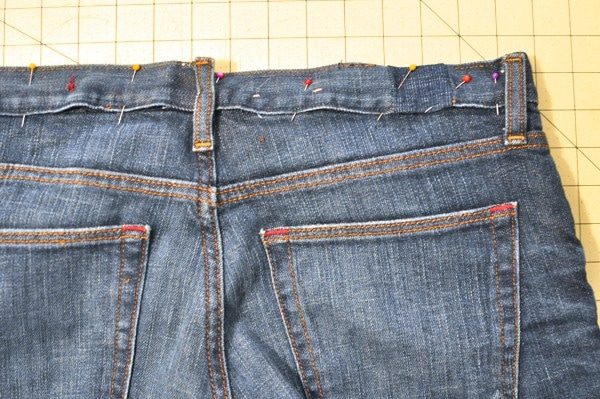 Отличный способ увеличить размер джинсов Отличный способ увеличить размер джинсов джинсы