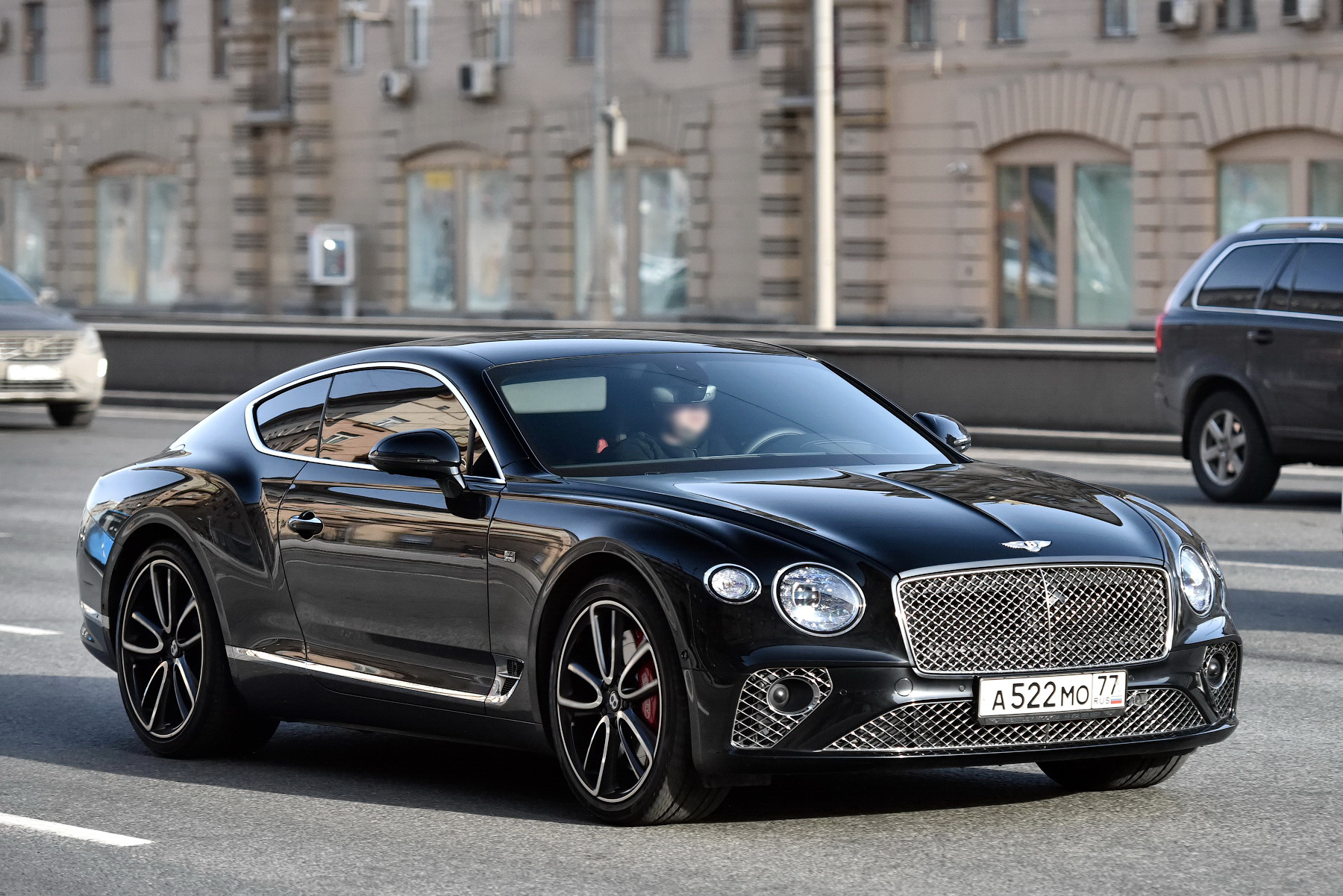 Bentley › Continental gt 2021 черный