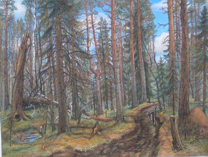 Российский художник Дмитрий Березин Российский художник Дмитрий Березин