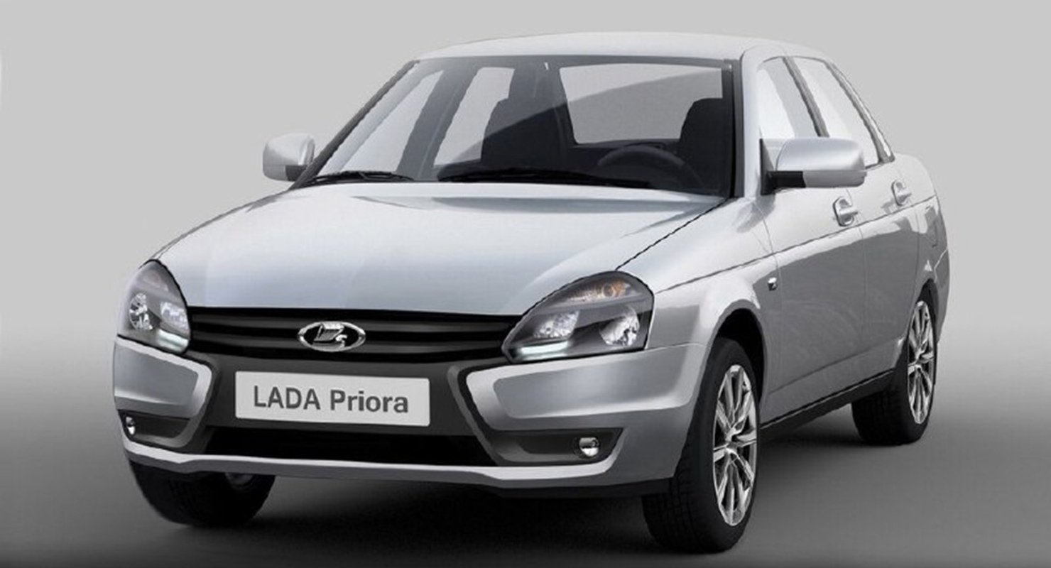 Lada Priora в Х-стиле - она почти получилась Автомобили