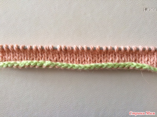 Резинка спицами не стягивающая край вязание