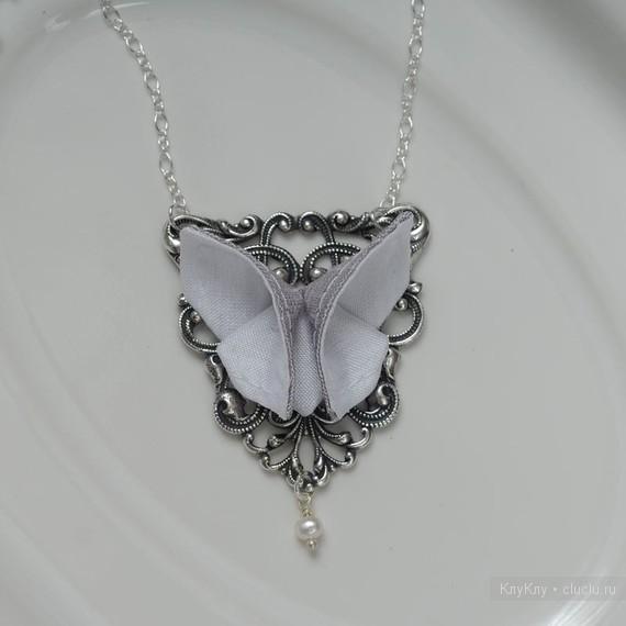 Очень красивая бабочка из ткани: мастер-класс Очень красивая бабочка из ткани: мастер-класс женские хобби