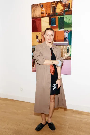 Светская тусовка на открытии выставки Тима Парщикова Color Matrix