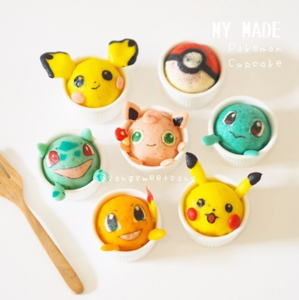Pokemon Cupcakes