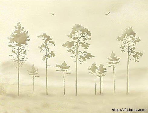 57 цветочных Трафаретов для Декора и Оформления Стен 57 цветочных Трафаретов для Декора и Оформления Стен очумелые ручки