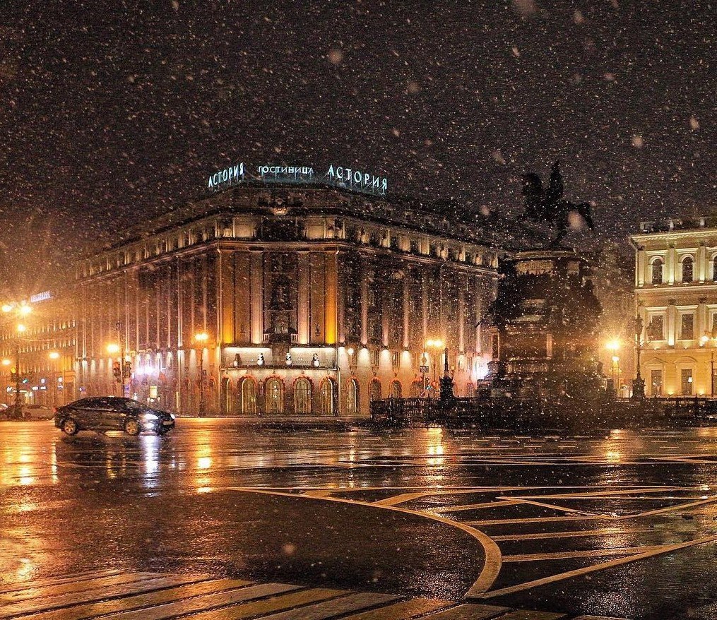 Сказочный зимний Санкт-Петербург