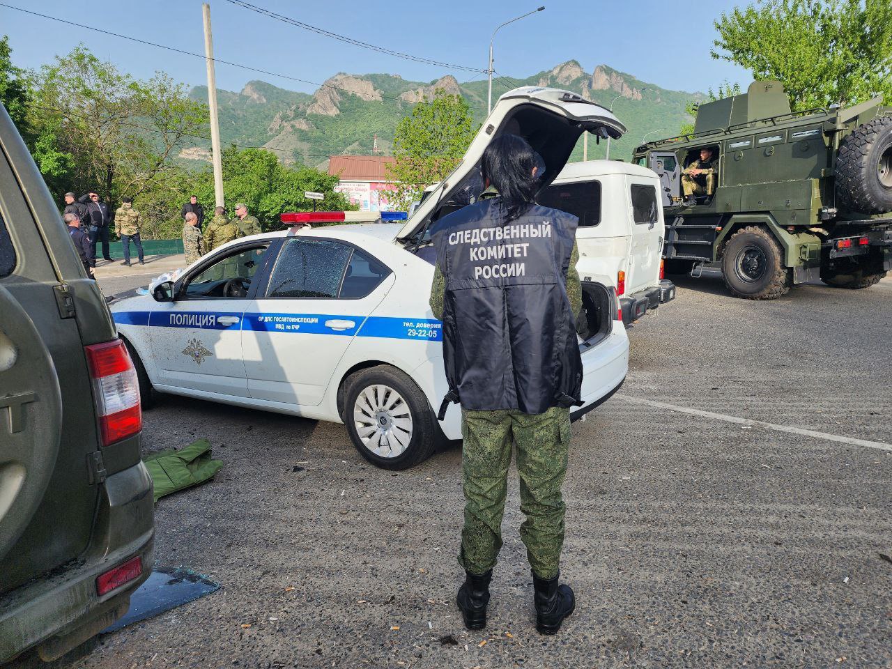 В Карачаево-Черкесии произошло уже второе за неделю нападение на силовиков. Погибли двое