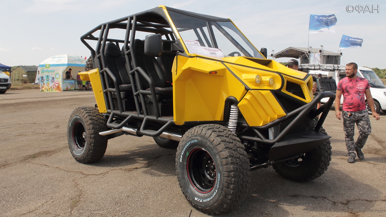 Крым представил собственную разработку внедорожника на форуме «Армия-2021»