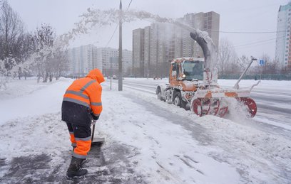 Москвичей предупредили о снеге в выходные