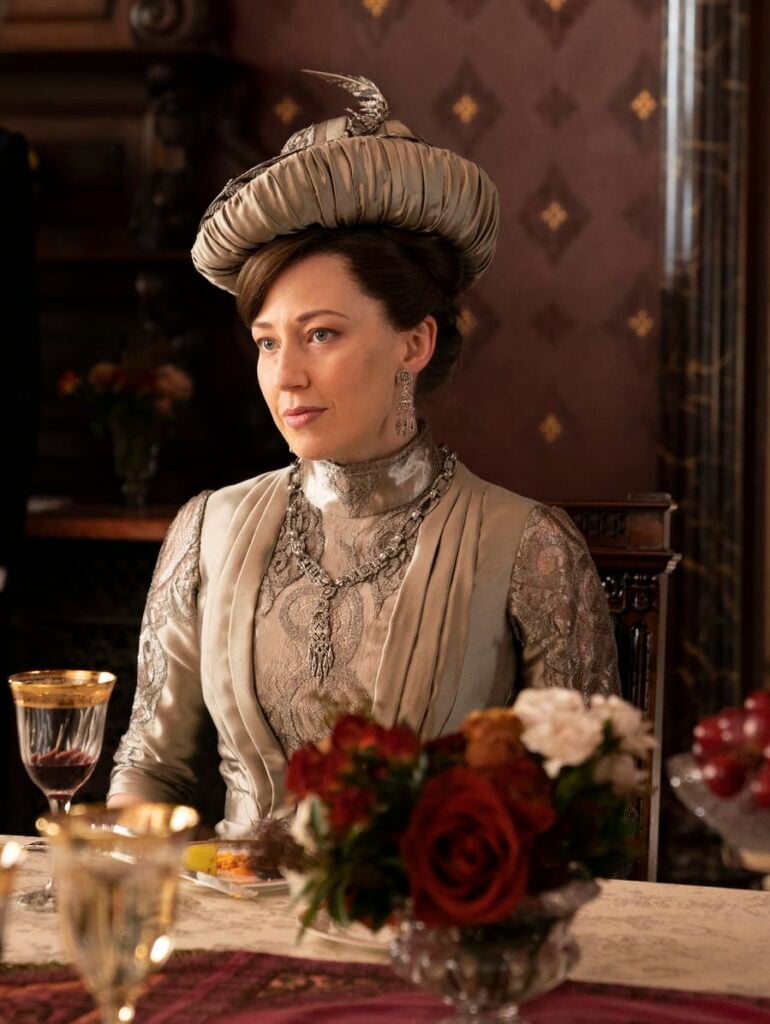 Mrs. Russell at luncheon - The Gilded Age Season 1 Episode 5