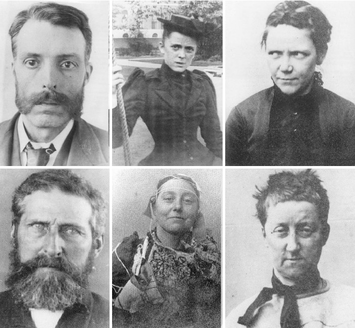 Когда появилась фотография стало модным собирать галереи из снимков душевно больных людей, находящихся в Royal Bethlem Hospital (Лондон, Великобритания).