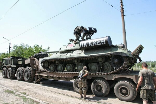 "И без орудия танк воин, если он русский", или последняя битва легендарного ИС-3 летом 14-го года на Донбассе оружие,танки