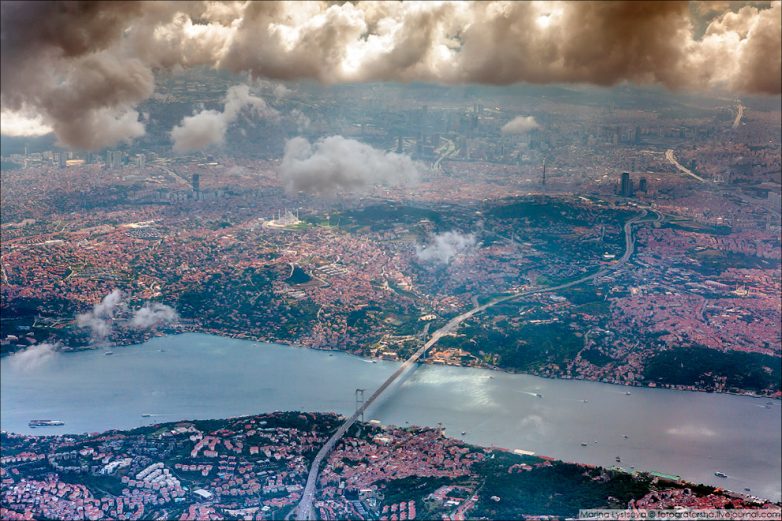 Пролетая над Стамбулом Пролетая над Стамбулом путешествие,стамбул,Фотография