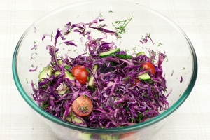 Салат из фиолетовой капуст капусты, капусту, салат, салата, чтобы, фиолетовой, более, среднего, огурцы, ингредиенты, Можете, тщательно, Краснокочанная, ложка, капуста, примерно, ложки, лучше, добавить, овощи