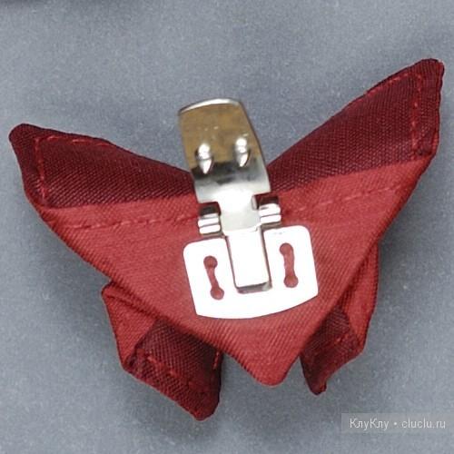 Очень красивая бабочка из ткани: мастер-класс Очень красивая бабочка из ткани: мастер-класс женские хобби