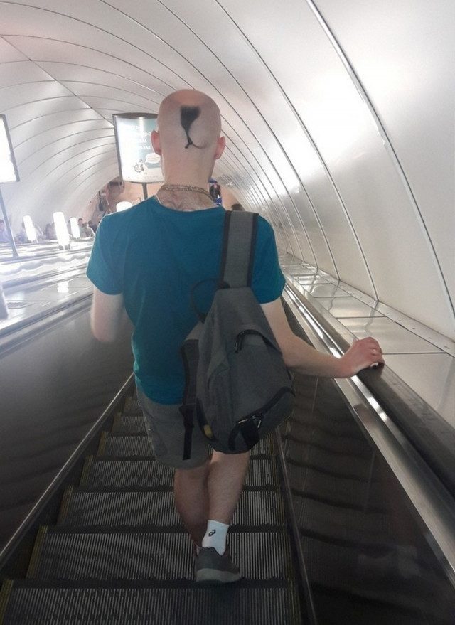 Самые странные пассажиры подземки смешные картинки,фото-приколы,юмор
