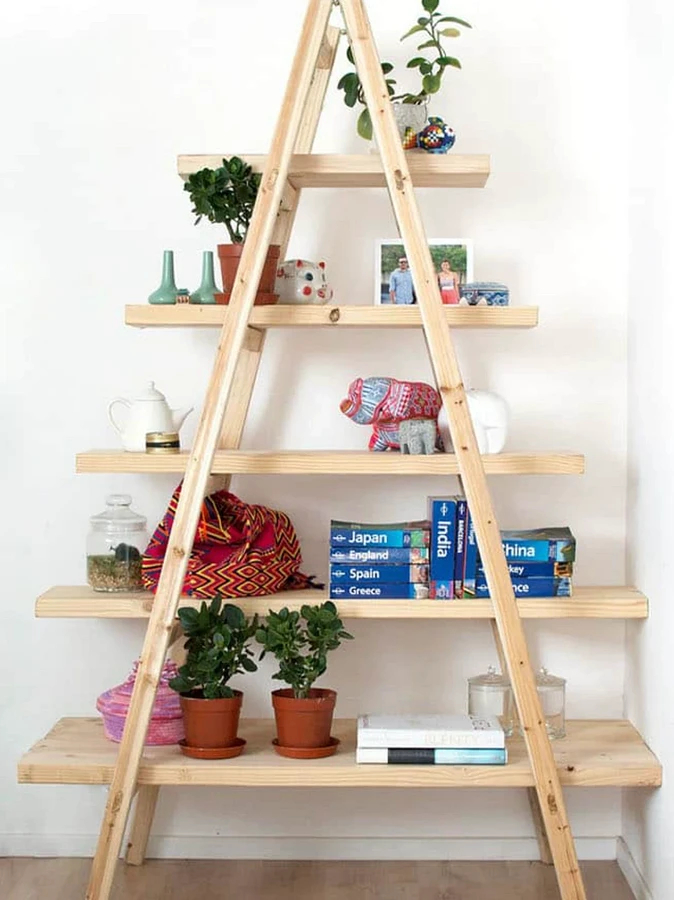 Как использовать лестницу в интерьере: 10 великолепных идей Как использовать лестницу в интерьере: 10 великолепных идей для дома и дачи,идеи и вдохновение,интерьер