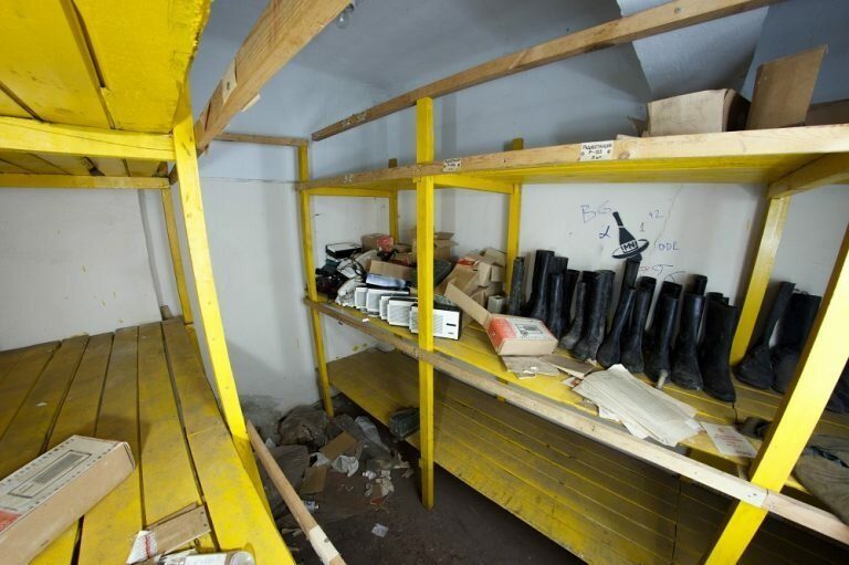 Нетронутый советский секретный бункер Нетронутый советский секретный бункер