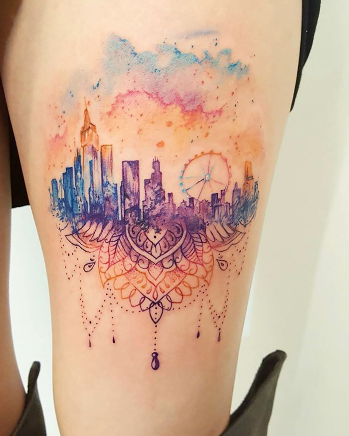 Xx+ Architecture Tattoos That'll Make You Want To Get Inked