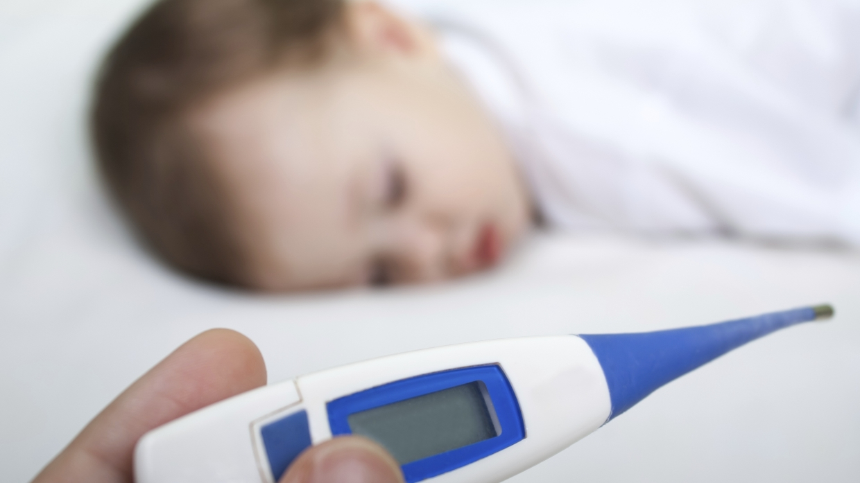 Температура у ребенка после падения с кровати