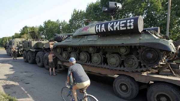 "И без орудия танк воин, если он русский", или последняя битва легендарного ИС-3 летом 14-го года на Донбассе оружие,танки