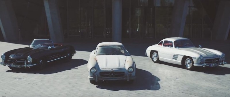 Развенчание красивой легенды о Mercedes 300 SL "Gullwing", найденном в заброшенном сарае mercedes-benz,авто и мото,старые авто