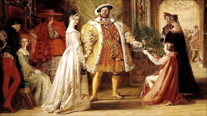 Генрих VIII и Анна Болейн. \ Фото: youtube.com.