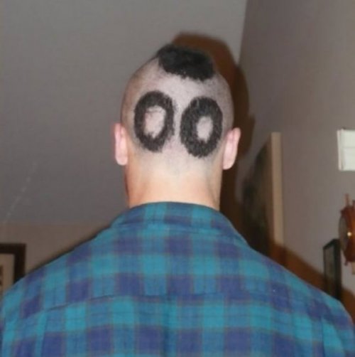 Причудливые и смешные стрижки и причёски 