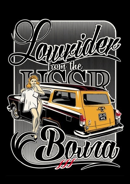 Потрясающие рендеры ГАЗ-22 Lowrider ГАЗ-22, автодизайн, волга, газ, лоурайдер