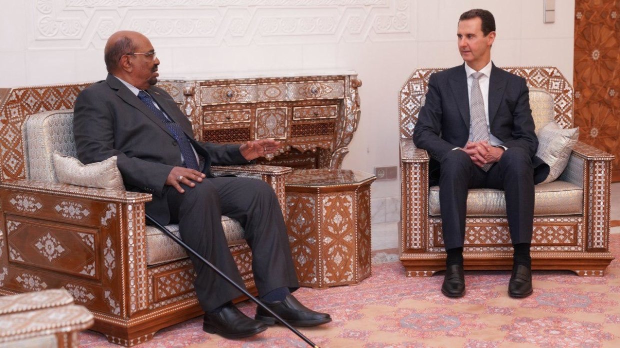 Сирия: стали известны подробности встречи Асада с президентом Судана Омаром Аль-Баширом