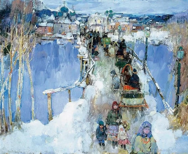 Художник Leon Schulman Gaspard (1882 – 1964)