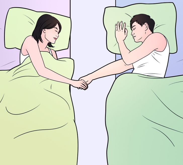 Почему женатые пары в Японии спят по отдельности общество,отношения,сон