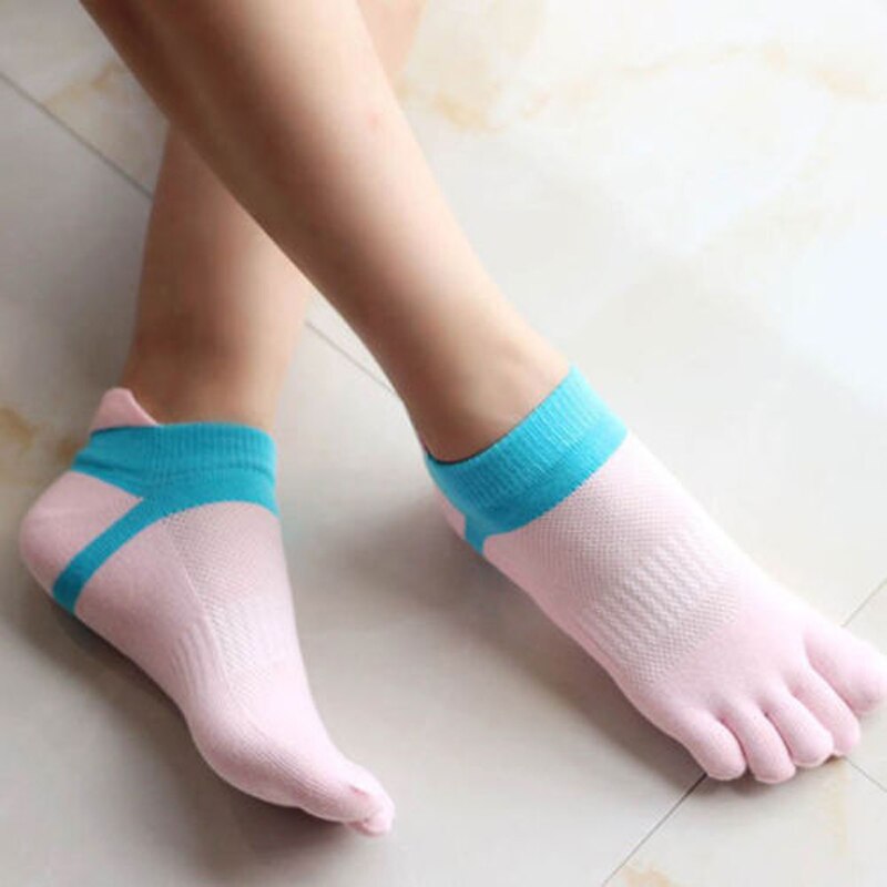 1 пара летние мягкие удобные дышащие женские конфеты Цвета хлопковые носки  милые пять пальцев Повседневное носком носки с пальцами | Носки с  Алиэкспресс | Отзывы покупателей