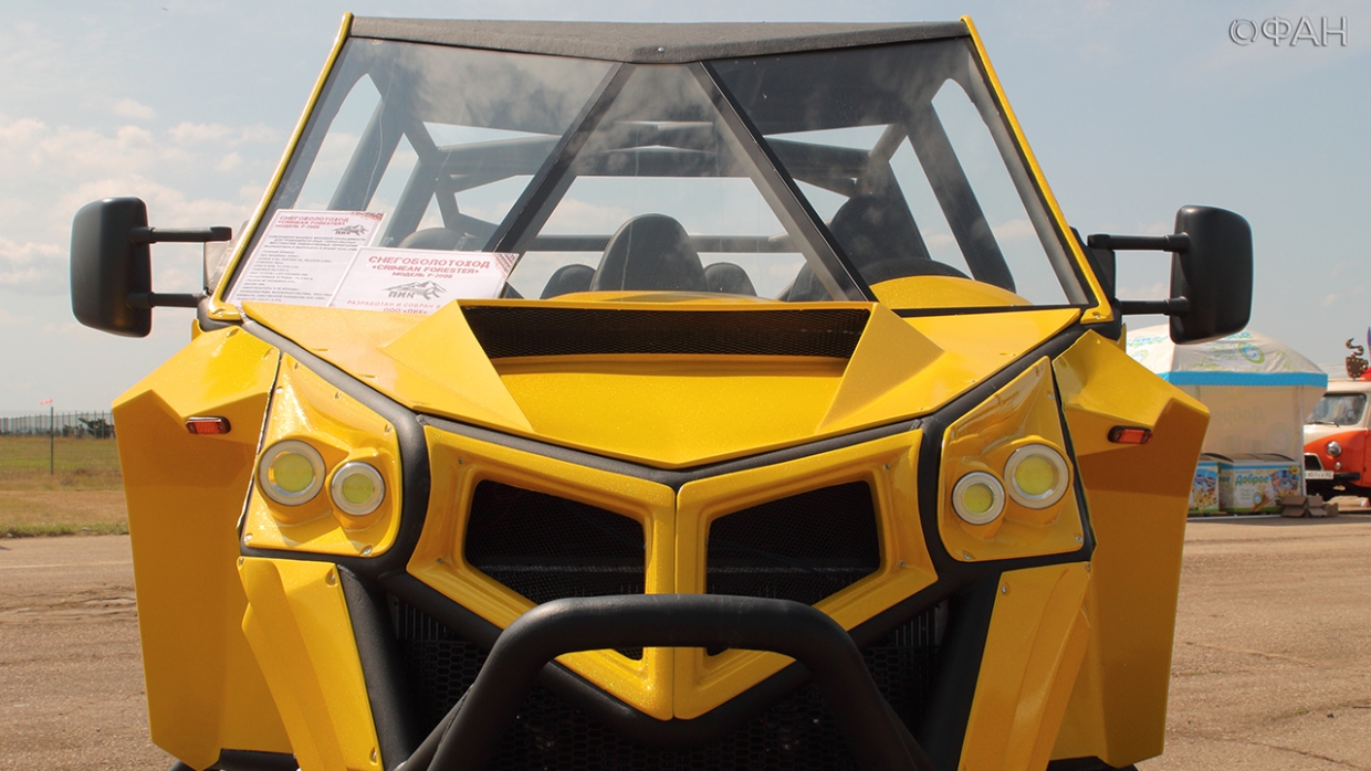 Крым представил собственную разработку внедорожника на форуме «Армия-2021» Крым представил собственную разработку внедорожника на форуме «Армия-2021» Общество