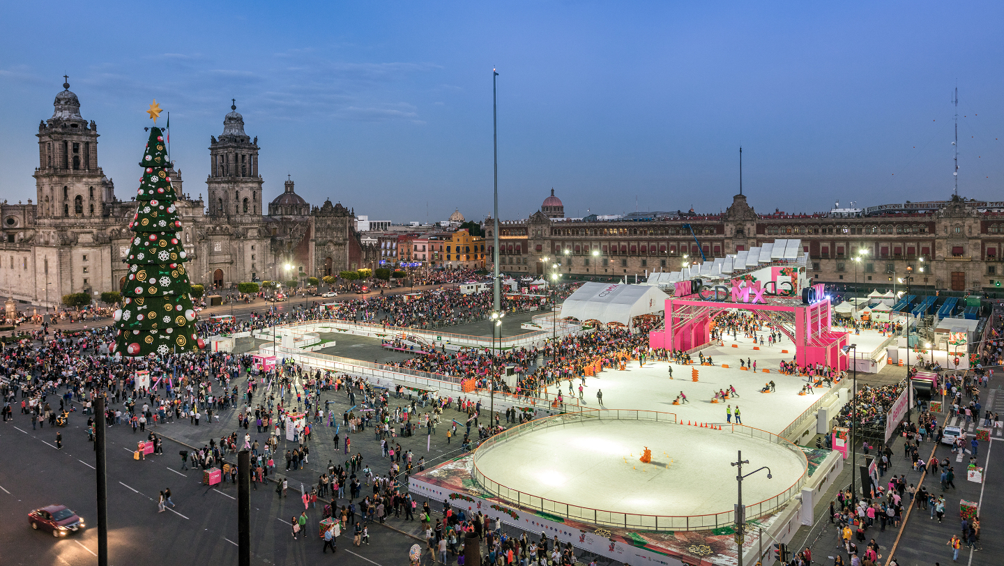 Каток в Мехико