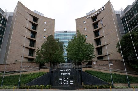 A general view of the Johannesburg Stock Exchange (JSE) in Sandton, South Africa, March 30, 2020. REUTERS/Siphiwe Sibeko