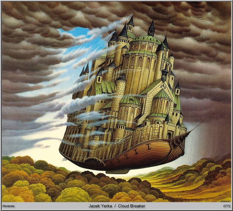 Jacek Yerka - Cloud Breaker (Abraxsis). Yerka Яцек