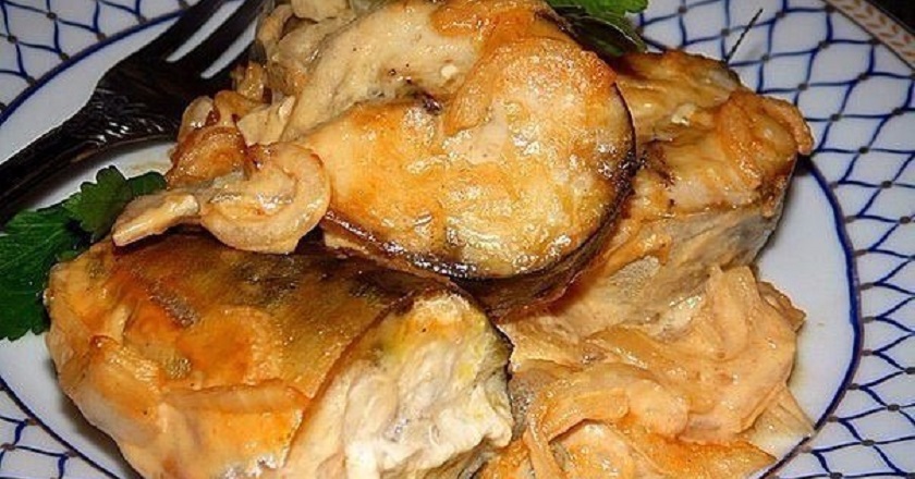 Скумбрия в горчичном соусе