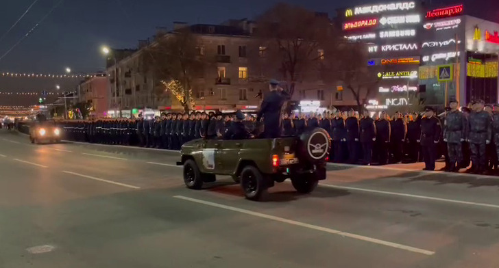 В Рязани отрепетировали парад к 9 мая