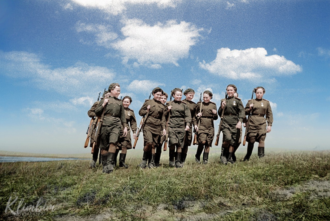 Женщины снайперы. 2-й Белорусский фронт
