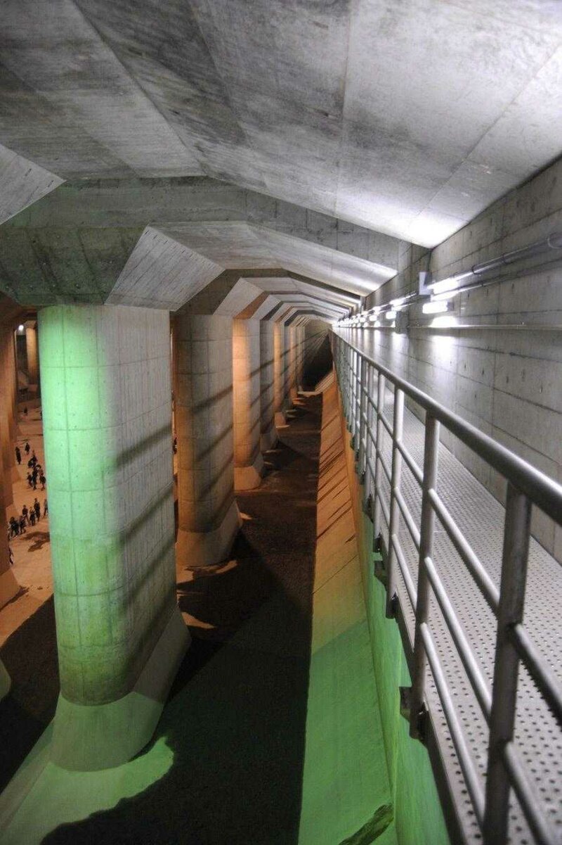 Огромное подземелье под Токио Огромное подземелье под Токио Азия,Путешествия,фото