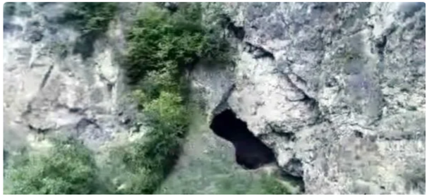 Пещера, где прятались зелимхановцы