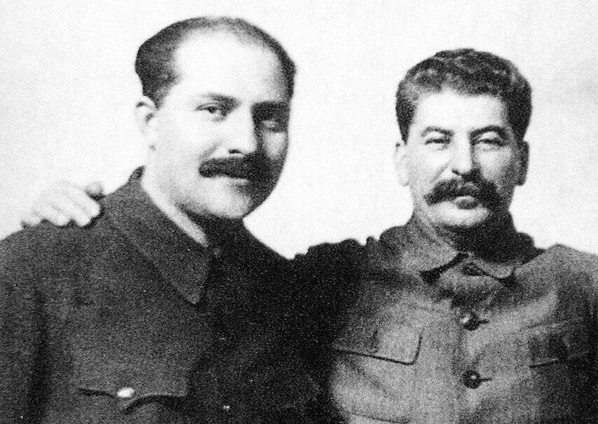 Лазарь Каганович и Сталин. Фото из открытого доступа