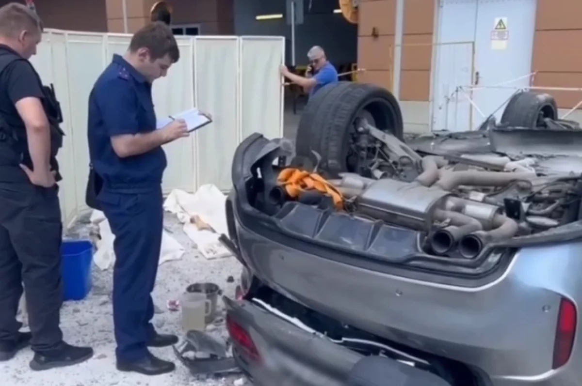 SHOT: водитель рухнувшего BMW в Краснодаре имел конфликт с беременной женой