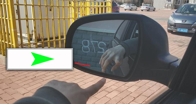 Как с помощью левого зеркала определить расстояние до бордюра или стены парковка автомобиля,полезные советы