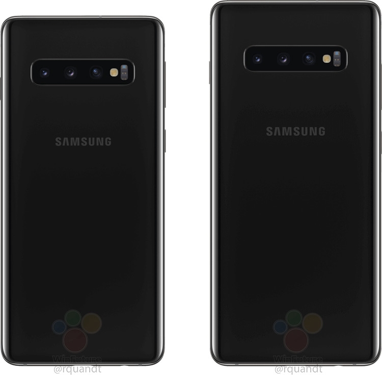 Утечка официальных рендеров со всеми вариантами исполнений Galaxy S10, S10+ новости