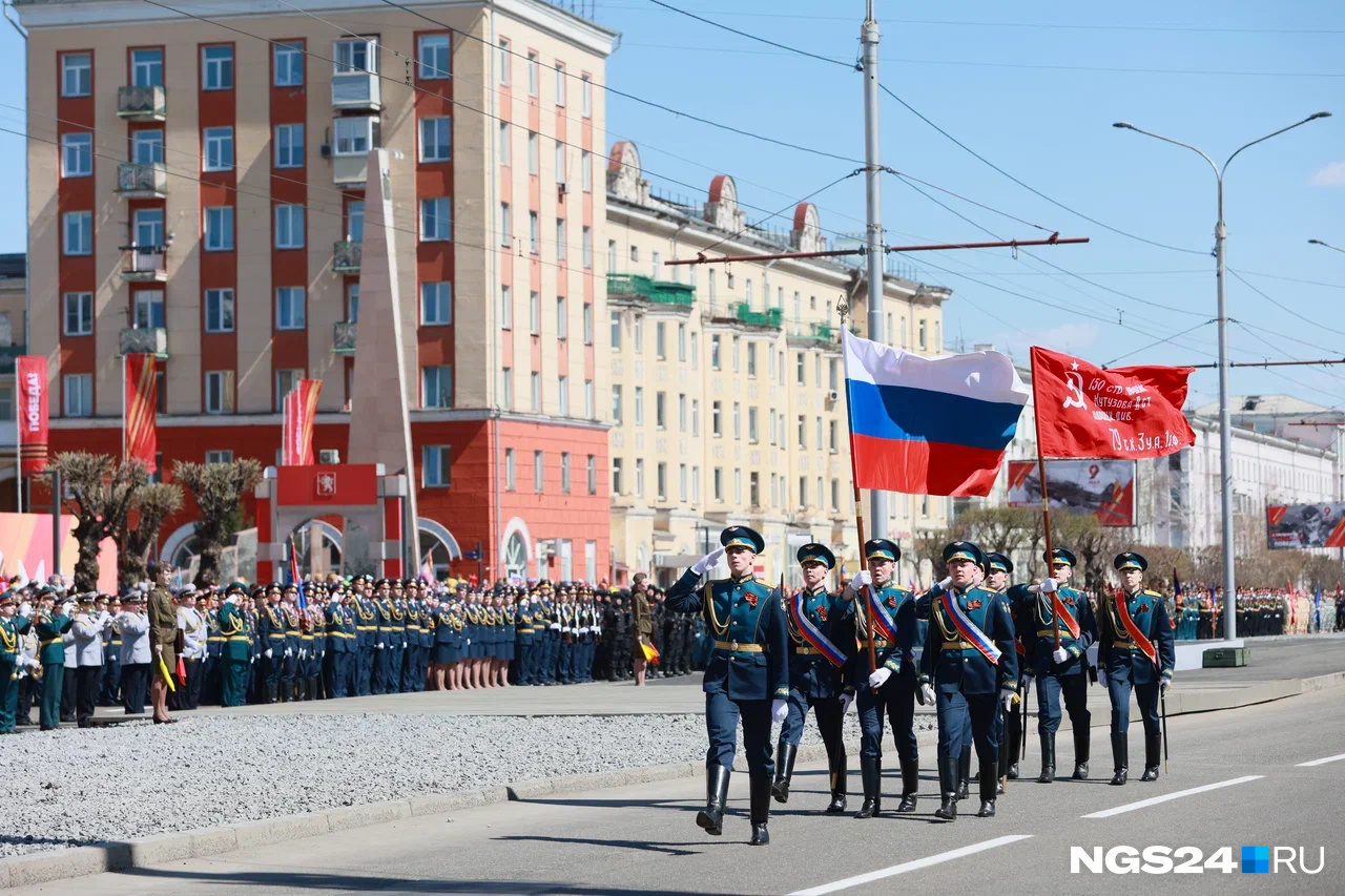 Как в Красноярске прошло празднование Дня Победы
